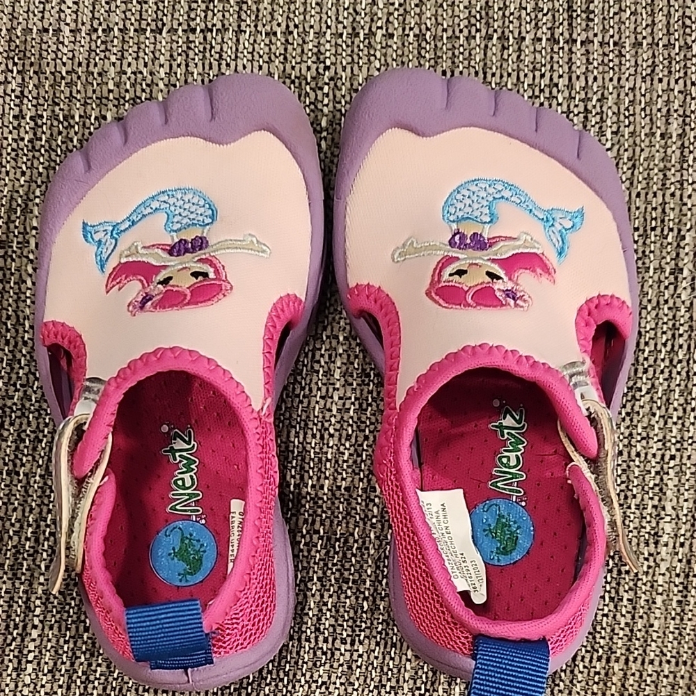 Pink and Purple Kids Water Shoes